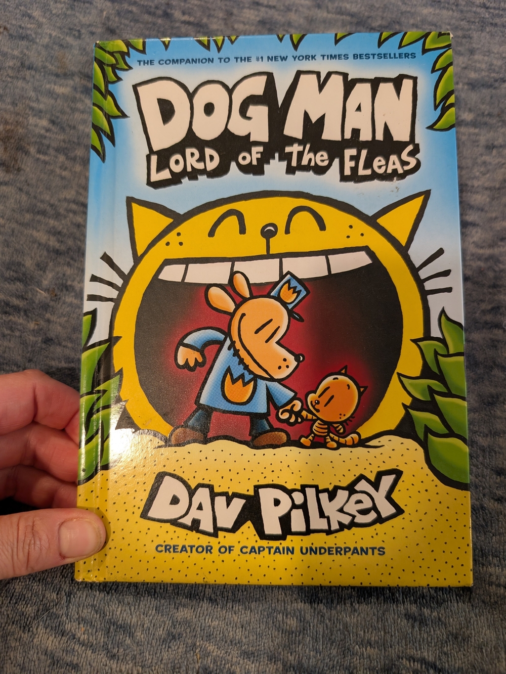 Dog Man: Lord of the Fleas by Dav Pilkey Hardcover